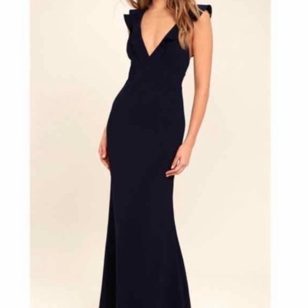 Lulu’s navy formal dress